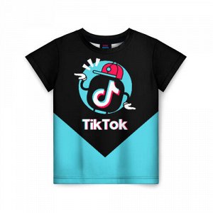 Детская футболка 3D «TIKTOK»