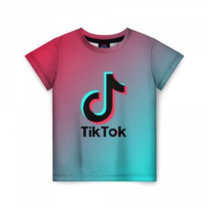 Детская футболка 3D «TIKTOK»