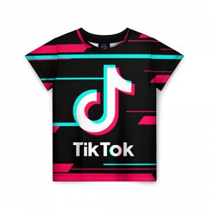 Детская футболка 3D «TIKTOK»