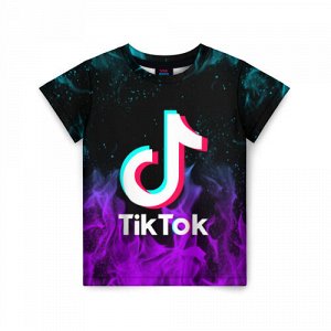 Детская футболка 3D «TIKTOK»