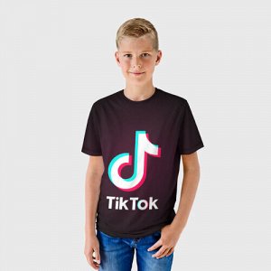 Детская футболка 3D «TIKTOK»