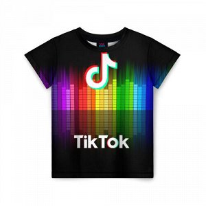 Детская футболка 3D «TIKTOK»