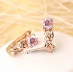 Серьги позолота  H01-6570