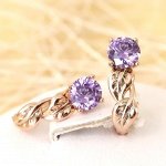 Серьги позолота  H01-6500