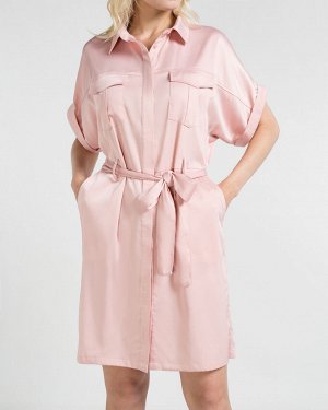 Платье жен. (141508)пепельно-розовый