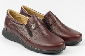 Кроссовки женские бордовые из натуральной кожи