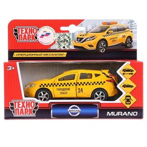 Технопарк. Модель "Nissan Murano. Такси" арт.SB-17-75-NM-T-WB 12см, открыв.двери