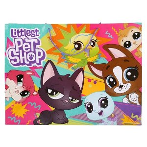 CLRBG-PSH-05-1 ПАКЕТ ПОДАРОЧНЫЙ "ИГРАЕМ ВМЕСТЕ" LITTLEST PET SHOP 46Х61Х20СМ, БУМ., ГЛЯНЦЕВЫЙ УП-12ШТ в кор.6уп