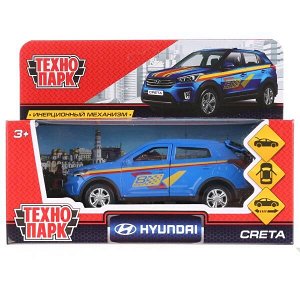 Технопарк. Модель "Hyundai Creta" Спорт арт.CRETA-S 12см, открыв. двери, багаж