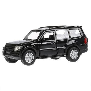 SB-17-61-MP-N(BL)-WB Машина металл Mitsubishi Pajero черный 12см, открыв.двери и багажник, инерц. Технопарк в кор.2*24шт