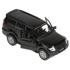 SB-17-61-MP-N(BL)-WB Машина металл Mitsubishi Pajero черный 12см, открыв.двери и багажник, инерц. Технопарк в кор.2*24шт