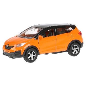 SB-18-20-RK1-WB Машина металл RENAULT Kaptur оранжево-черный 12см, открыв двери, инерц в кор. Технопарк в кор.2*24шт