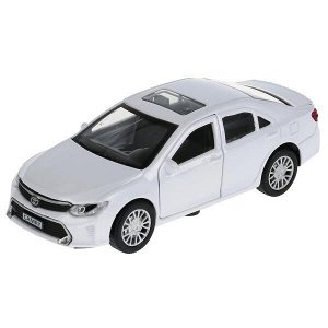 CAMRY-WH Машина металл TOYOTA CAMRY длина 12 см, двери, багажн, инерц, белый, кор. Технопарк в кор.2*36шт