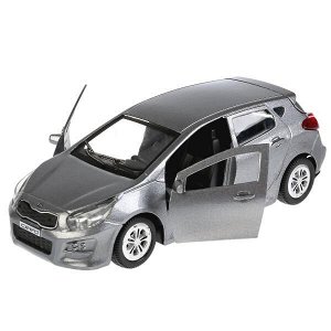 CEED-GY Машина металл "KIA CEED", длина 12см, открыв. двери, инерц., серый в кор. Технопарк в кор.2*36шт