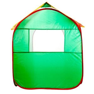 GFA-TEREM-R Палатка детская игровая "теремок",  83х80х105см, в сумке Играем вместе в кор.24шт
