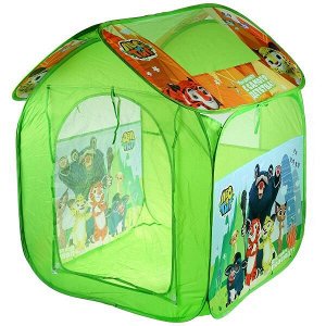 GFA-LEOTIG-R Палатка детская игровая ЛЕО и ТИГ 83х80х105см, в сумке ИГРАЕМ ВМЕСТЕ в кор.24шт