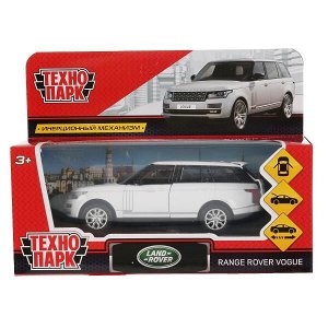 VOGUE-WT Машина металл "RANGE ROVER VOGUE" 12см, открыв. двери, инерц, БЕЛЫЙ, в кор. Технопарк в кор.2*36шт