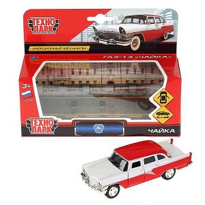 X600-H09083-R МАШИНА "ТЕХНОПАРК" МЕТАЛЛ. ИНЕРЦ. ГАЗ ЧАЙКА, 1:48, ОТКРЫВ. ДВЕРИ 6410E В РУСС. КОР. в кор.3*36шт