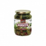 Огурцы СТОЕВЪ 720г маринованные 3-6 см. 1/8