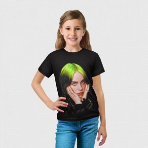 Футболка детская 3D Billie Eilish