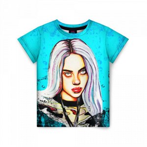 Футболка детская 3D Billie Eilish