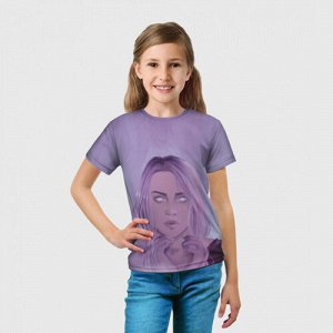 Футболка детская 3D Billie Eilish