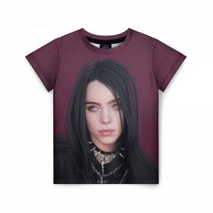 Футболка детская 3D Billie Eilish