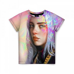 Футболка детская 3D Billie Eilish