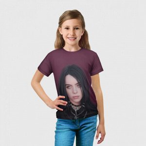 Футболка детская 3D Billie Eilish