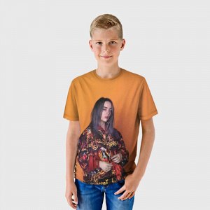 Футболка детская 3D Billie Eilish