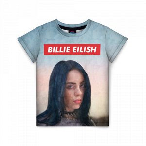 Футболка детская 3D Billie Eilish