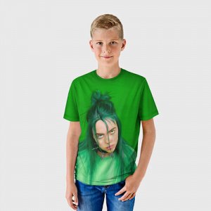 Футболка детская 3D Billie Eilish