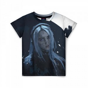 Футболка детская 3D Billie Eilish