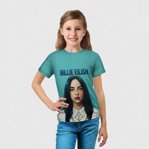 Футболка детская 3D Billie Eilish