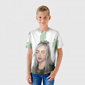 Футболка детская 3D Billie Eilish