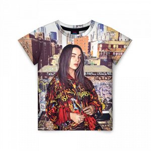 Футболка детская 3D Billie Eilish