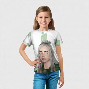 Футболка детская 3D Billie Eilish