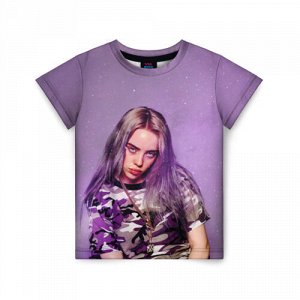 Футболка детская 3D Billie Eilish