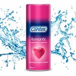CONTEX Romantic (с ароматом клубники) Интимный гель-смазка 100мл
