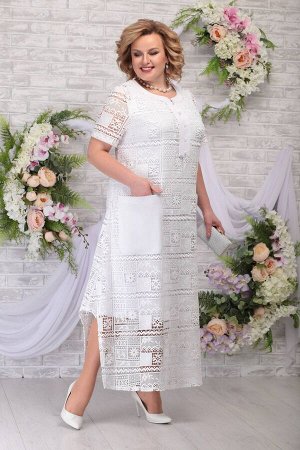 Платье Ninele 5777 белый
