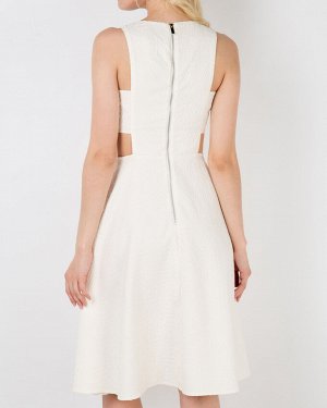 Incity Платье жен. (110602) белый натуральный