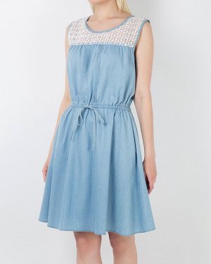 Платье жен. (006013) светло-голубой