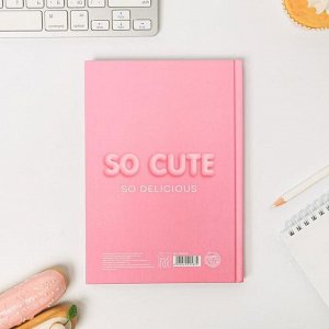 Ежедневник для записи рецептов COOK BOOK so cute А5, 80 листов