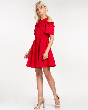 Платье жен. (191663)красный
