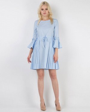 Платье жен. (006013)светло-голубой