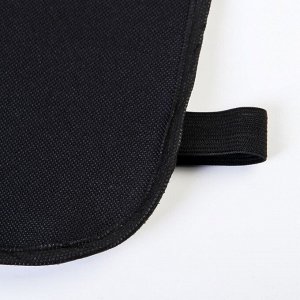 Органайзер на спинку сиденья автомобиля, c карманами,оксфорд, 56х36 см., цвет черный