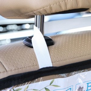 Защитная накидка-незапинайка на спинку сиденья автомобиля «Алфавит», 60х40 см