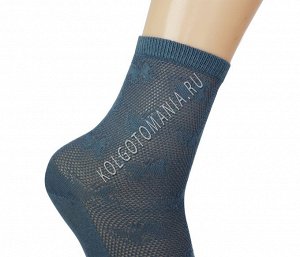 Женские носки в мелкую сетку milanko