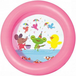 Бассейн надувной круглый 61*15 см Round 2-Ring Kiddie Bestway (51061)