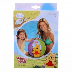 Игрушка мяч пляжный 51см Winnie Pooh Intex (58025)